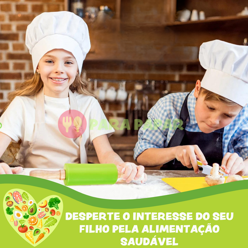 Kit de Autonomia Infantil Cozinha Montessori