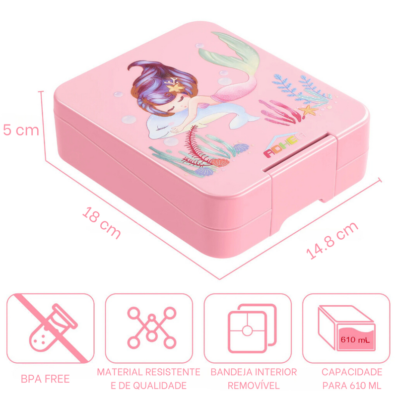 Lancheira Infantil Bento Box