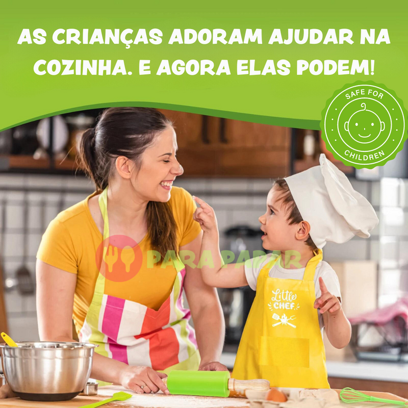 Kit de Autonomia Infantil Cozinha Montessori