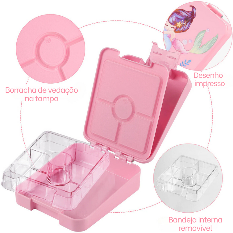 Lancheira Infantil Bento Box