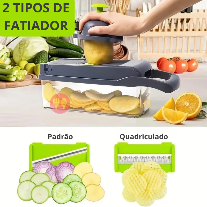 Cortador de Legumes e Frutas Multifuncional