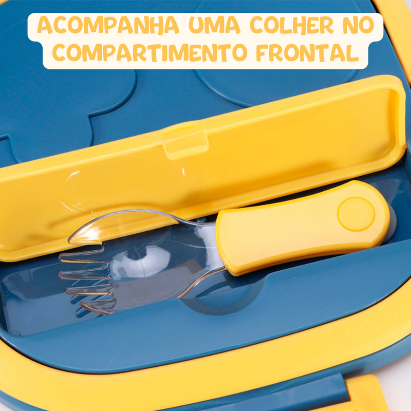 Lancheira Térmica Infantil de Inox Gamer