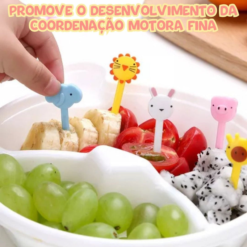 Mini Garfinhos Infantil de Bichinhos para Lanche