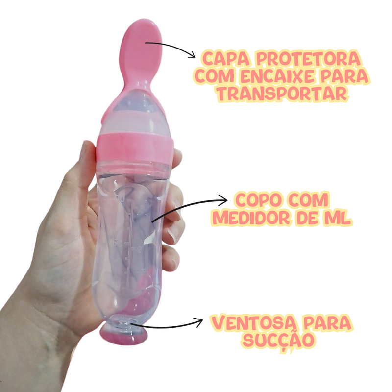 Mamadeira Colher Dosadora para Bebê