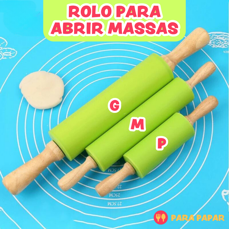 Rolo para abrir massas