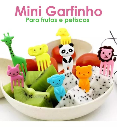 Mini Garfinhos Infantil de Bichinhos para Lanche