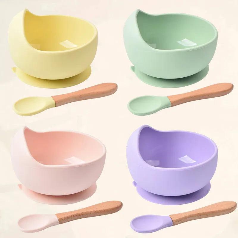 Bowl de silicone com ventosa - Para Papar