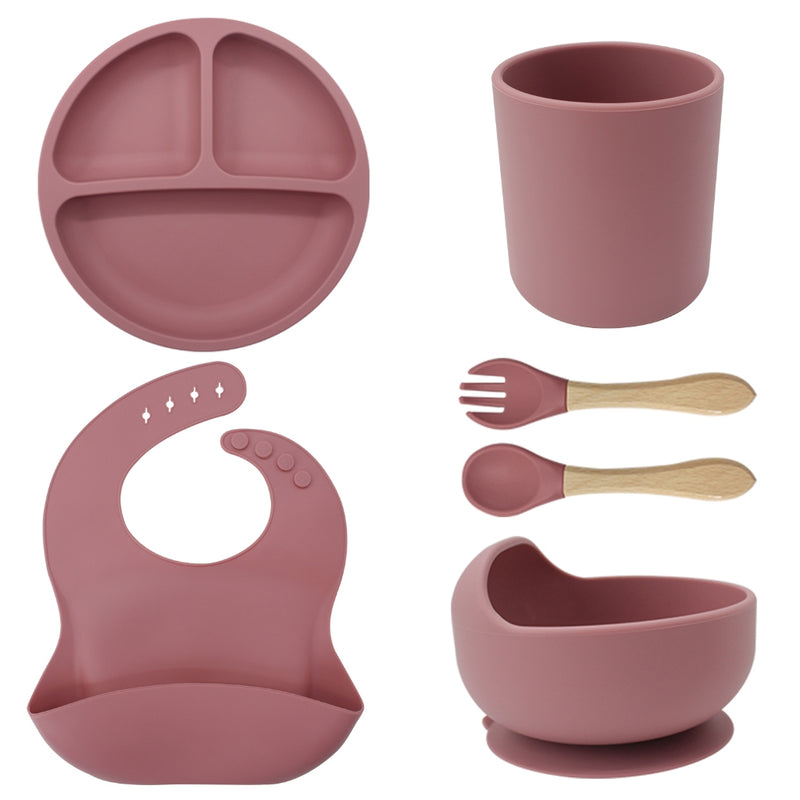 Kit Introdução Alimentar Silicone (6 peças)