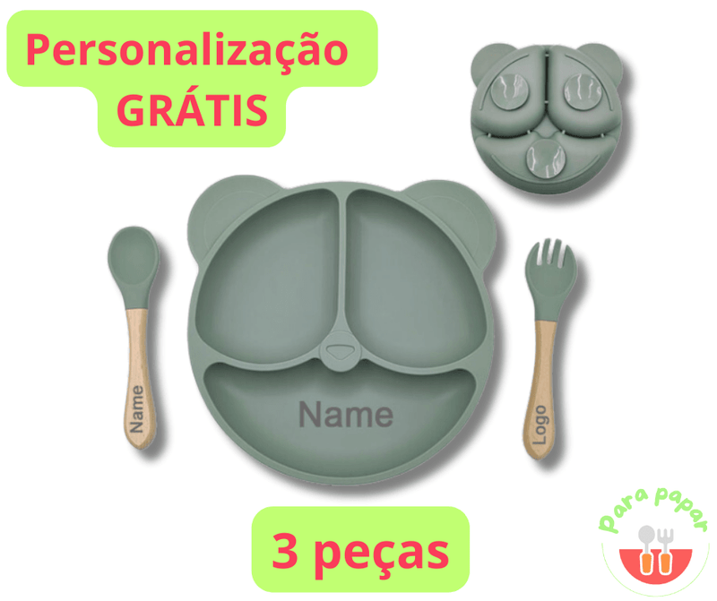 Kit Meu Primeiro Papá (3 peças) - Para Papar