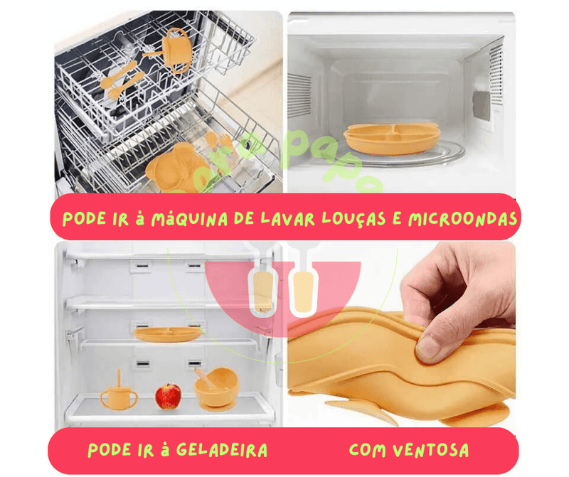 Kit Meu Primeiro Papá (3 peças) - Para Papar