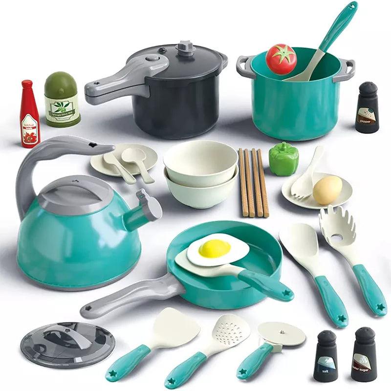 Kit Utensílios de Cozinha Infantil PlayCook - Para Papar