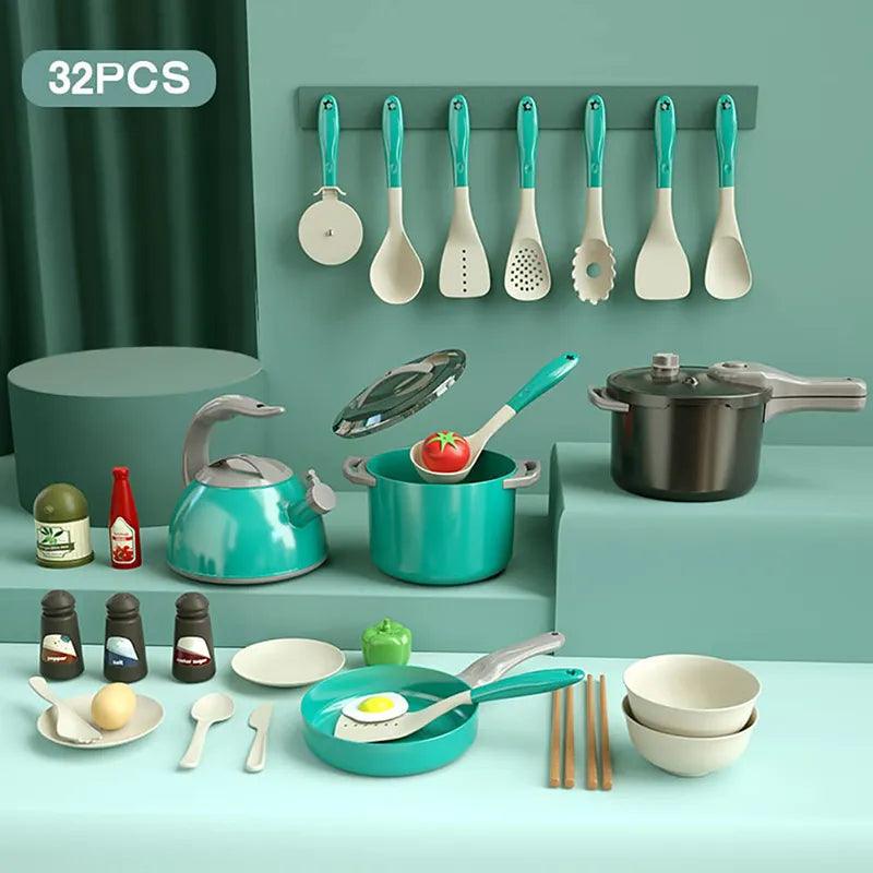 Kit Utensílios de Cozinha Infantil PlayCook - Para Papar