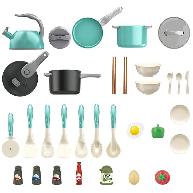 Kit Utensílios de Cozinha Infantil PlayCook - Para Papar