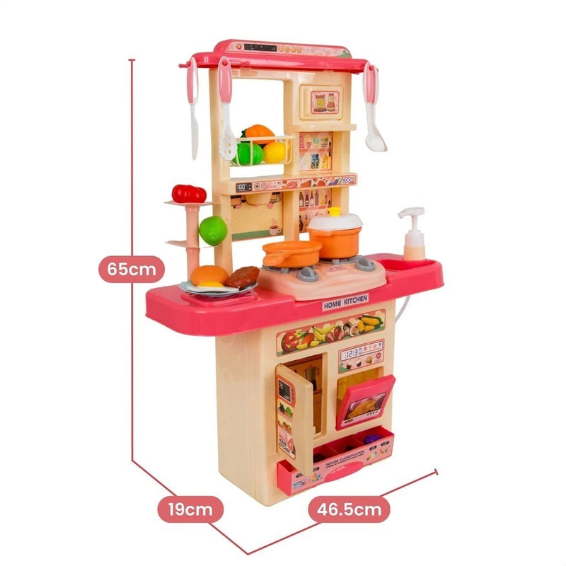 Kit Cozinha De Brinquedo Completa Infantil Sai Água E Som